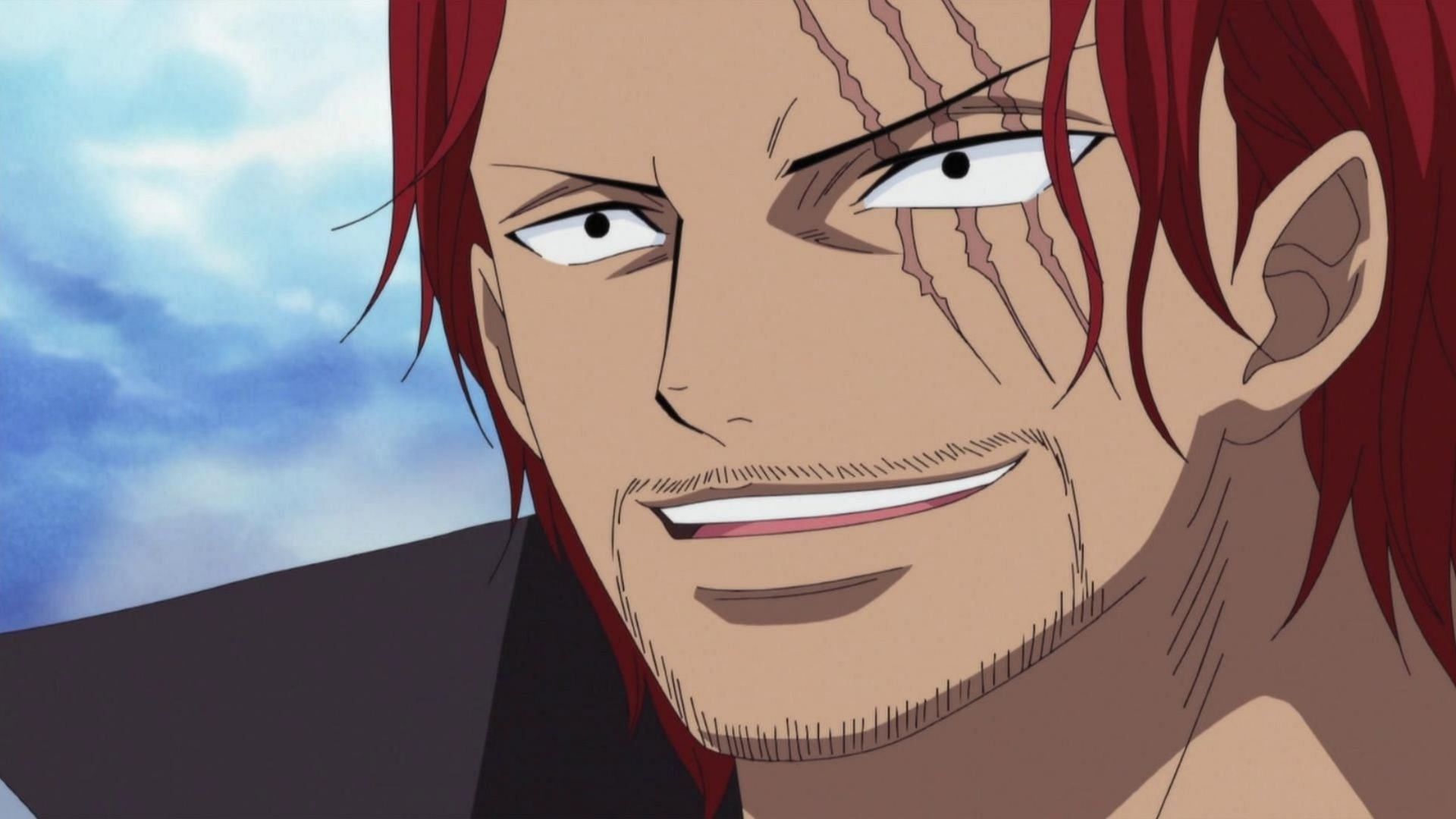 Shanks as seen in the anime (Image via Toei Animation)